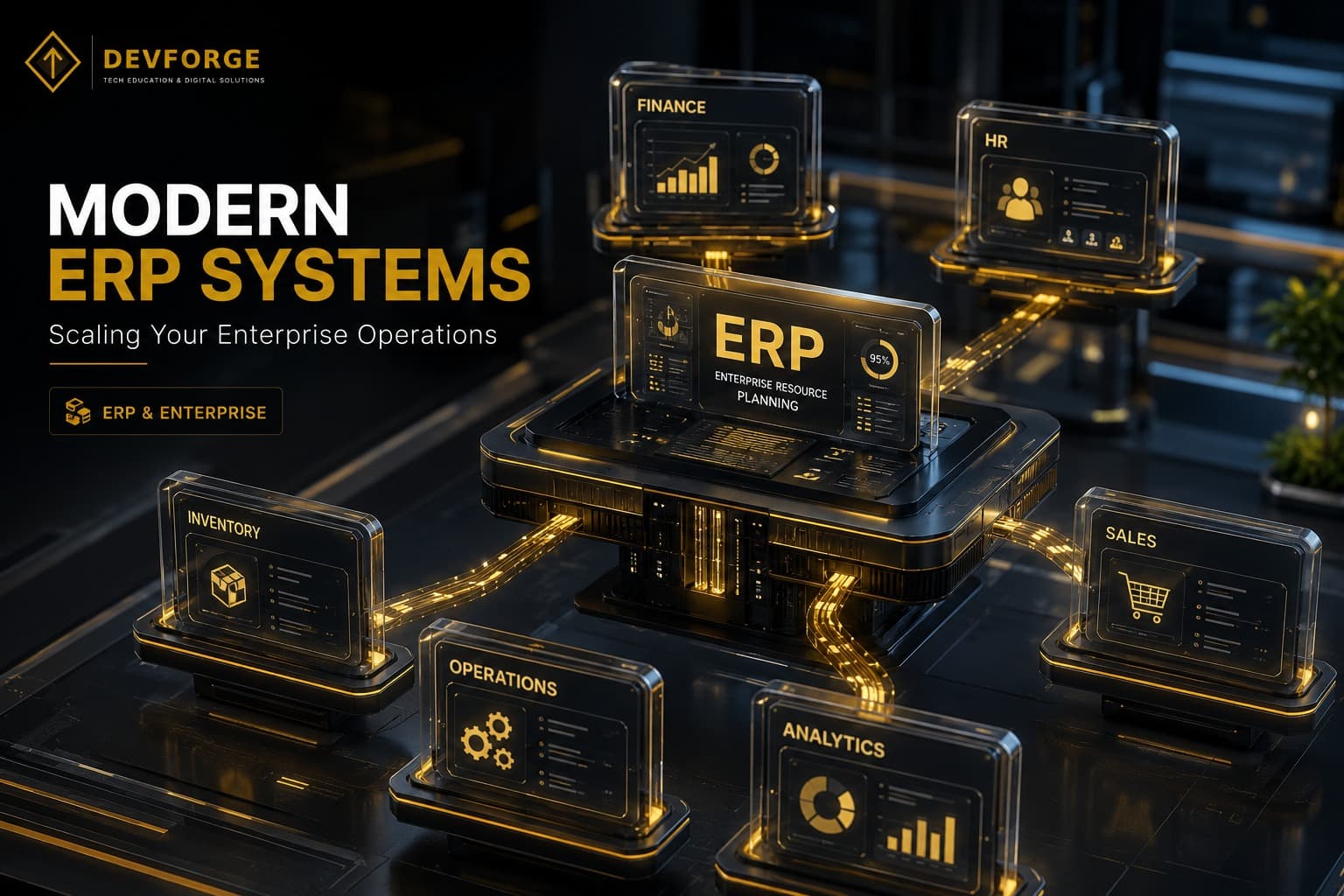 Modern ERP Systems: Scaling Your Enterprise Operations